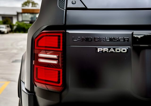 Toyota LandCruiser Prado — Matte PPF rear detail