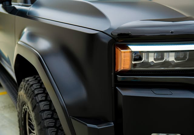 SunTek Matte PPF — fender detail