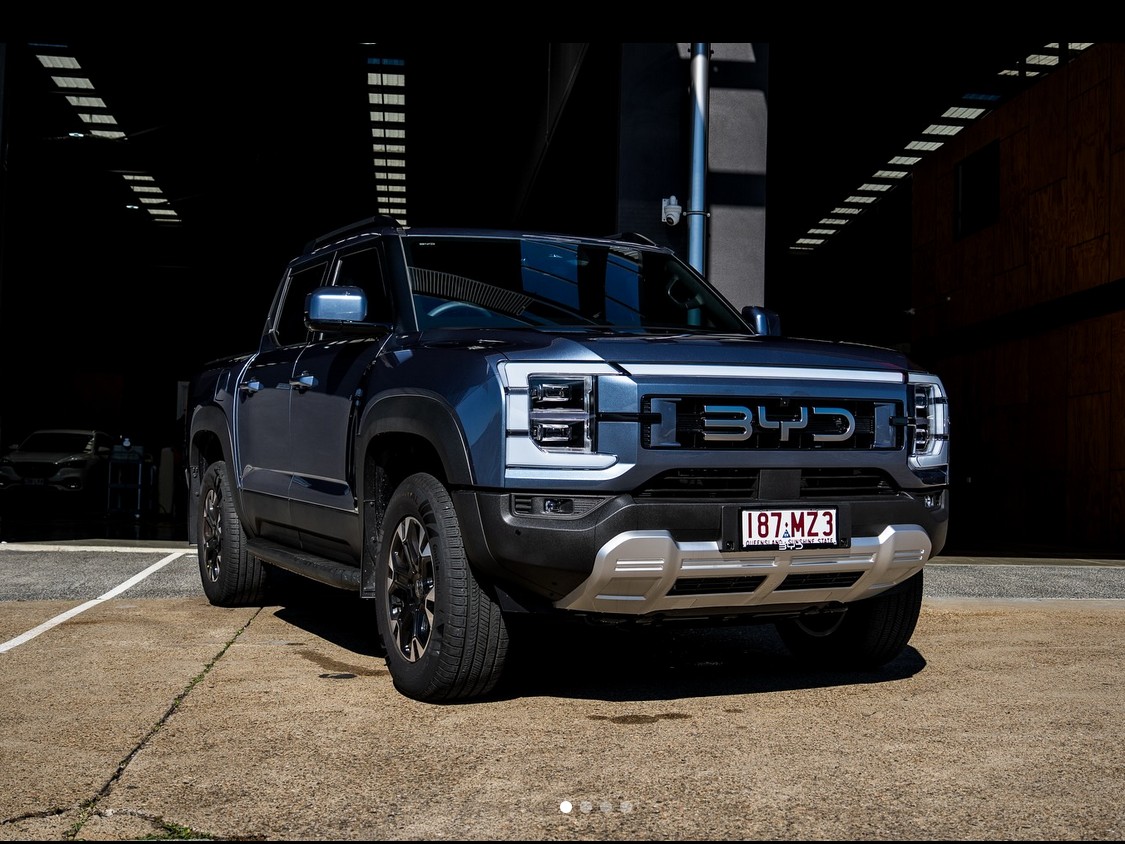 BYD Shark — window tint